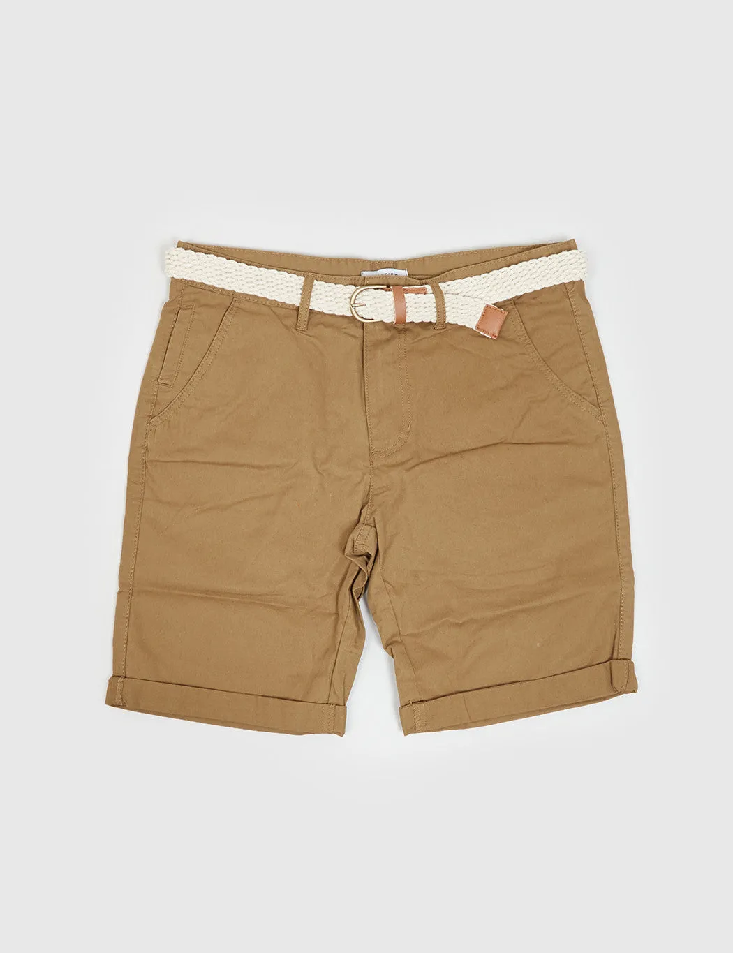 Bellfield Francis Chino Shorts - Tobacco