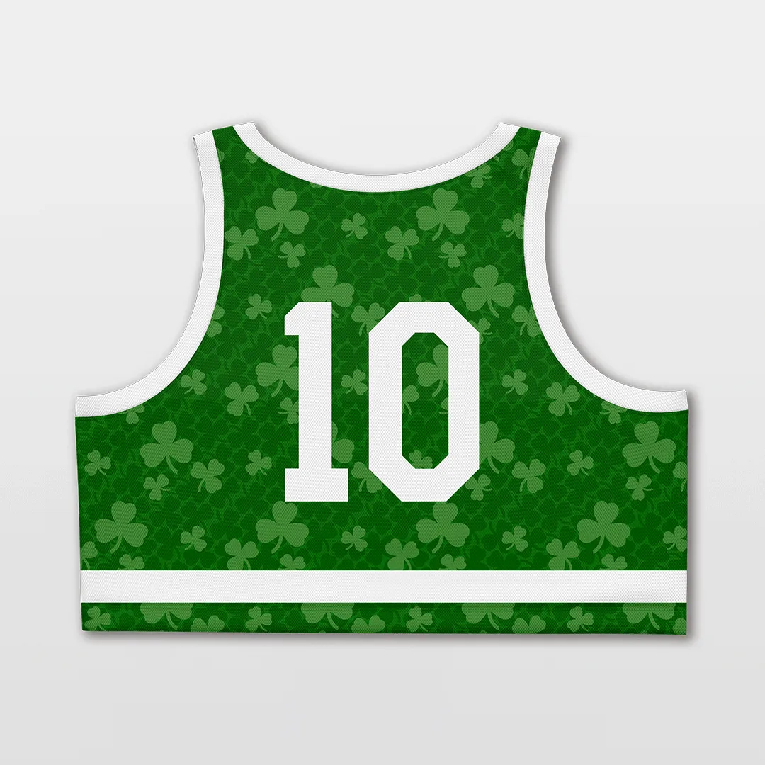 Celtics - Customized Women's Loose Sleveless Workout Crop Tops