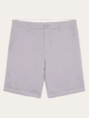 CHUCK regular chino poplin shorts - Alloy