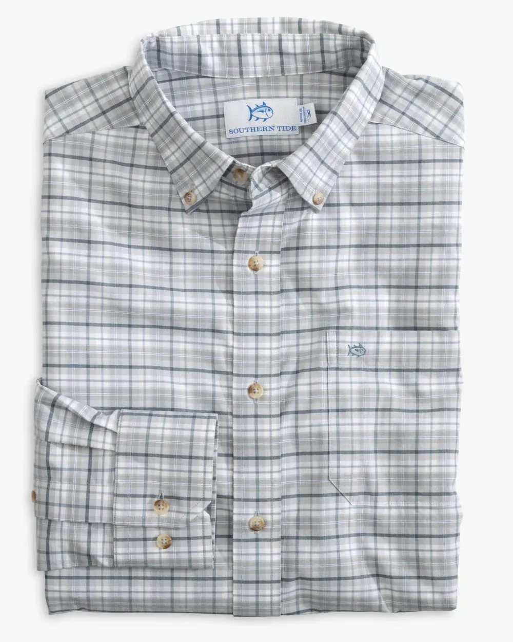 Coastal Passage Plaid Sportshirt