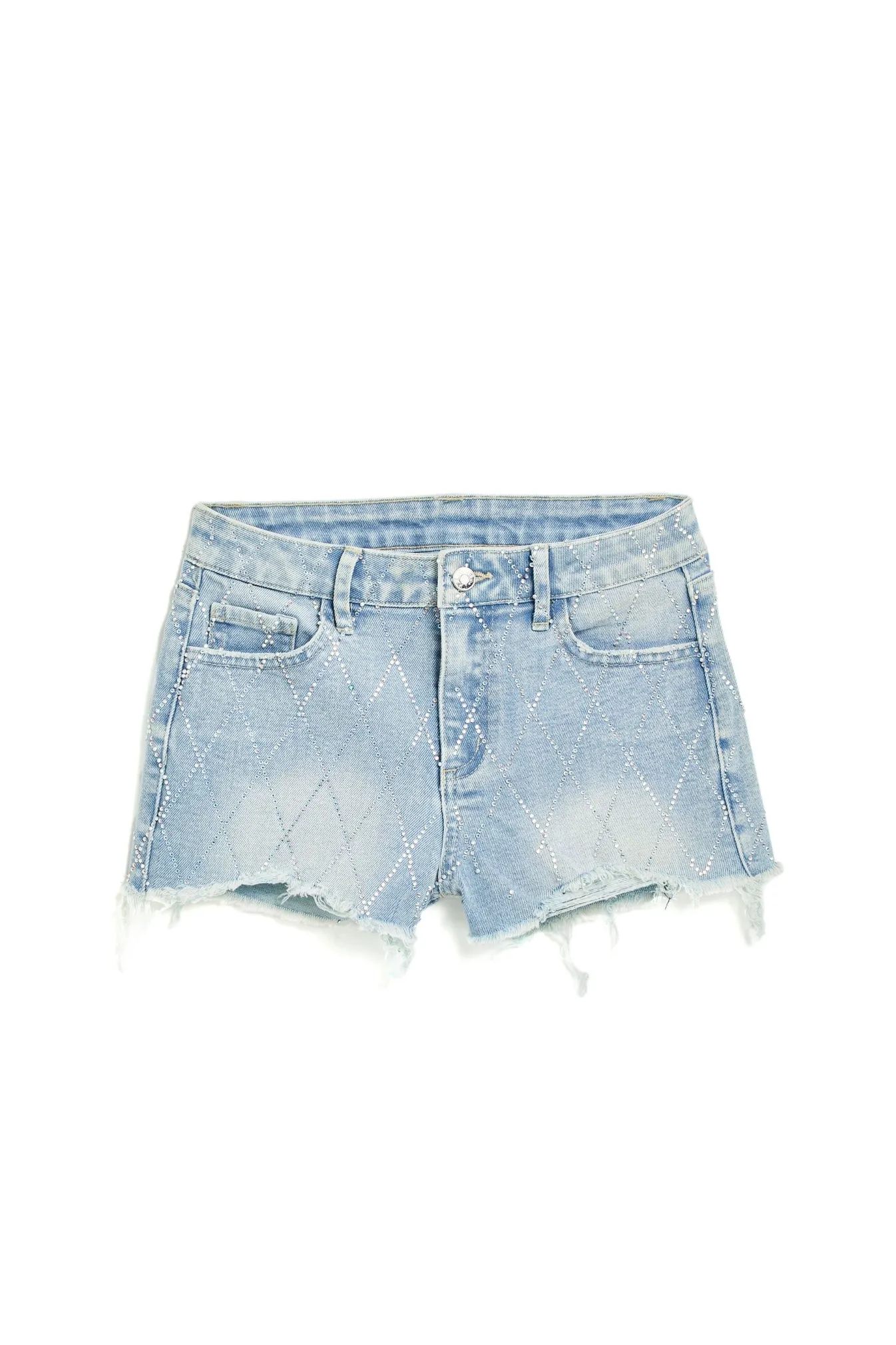 Diamond Pattern Bligh High Rise Shorts