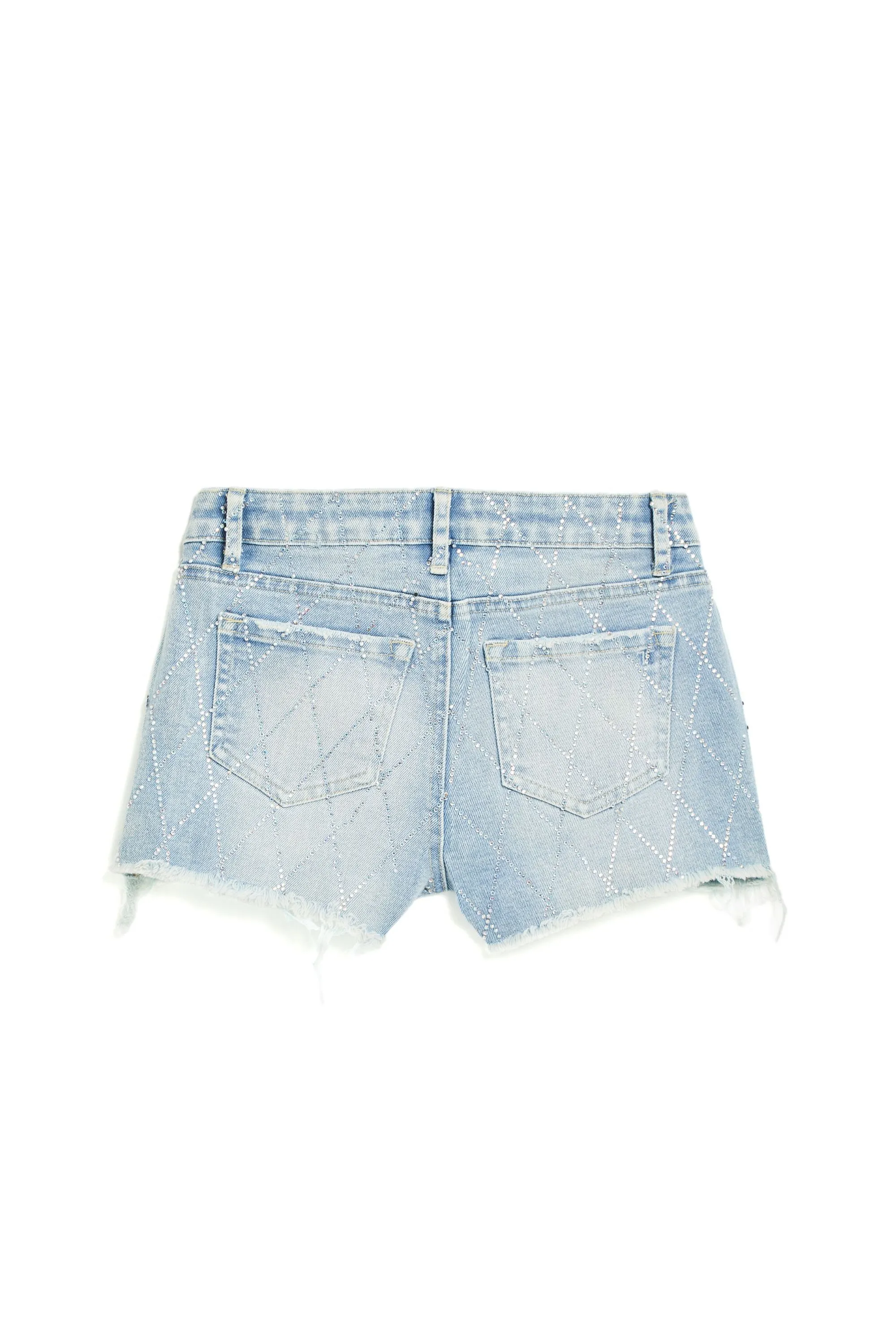 Diamond Pattern Bligh High Rise Shorts