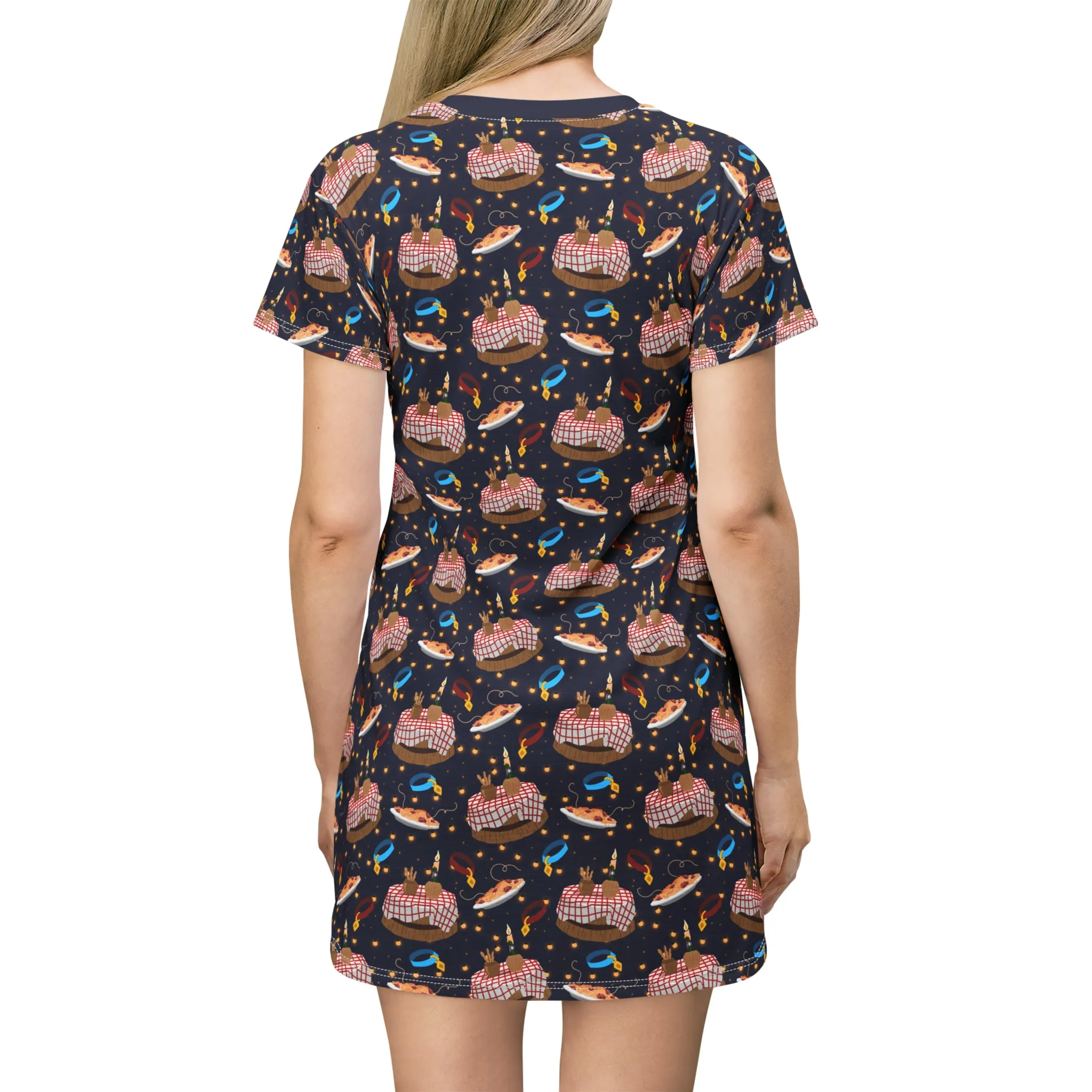 Disney Lady And The Tramp Bella Notte T-Shirt Dress