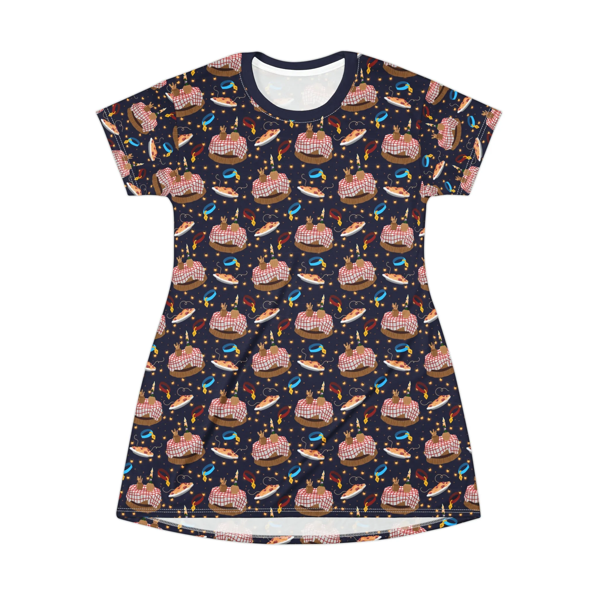 Disney Lady And The Tramp Bella Notte T-Shirt Dress