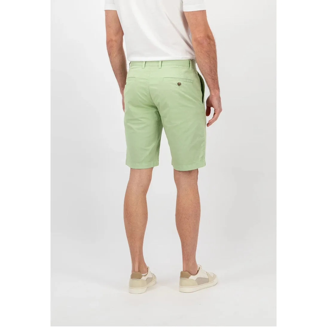 Fynch-Hatton Casual Fit Stretch Chino Shorts 14132810 Soft Green