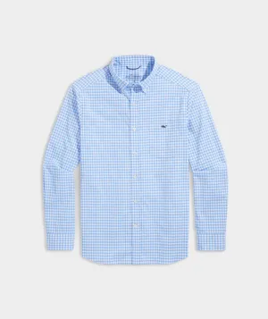 Gingham On-The-Go Nylon Shirt