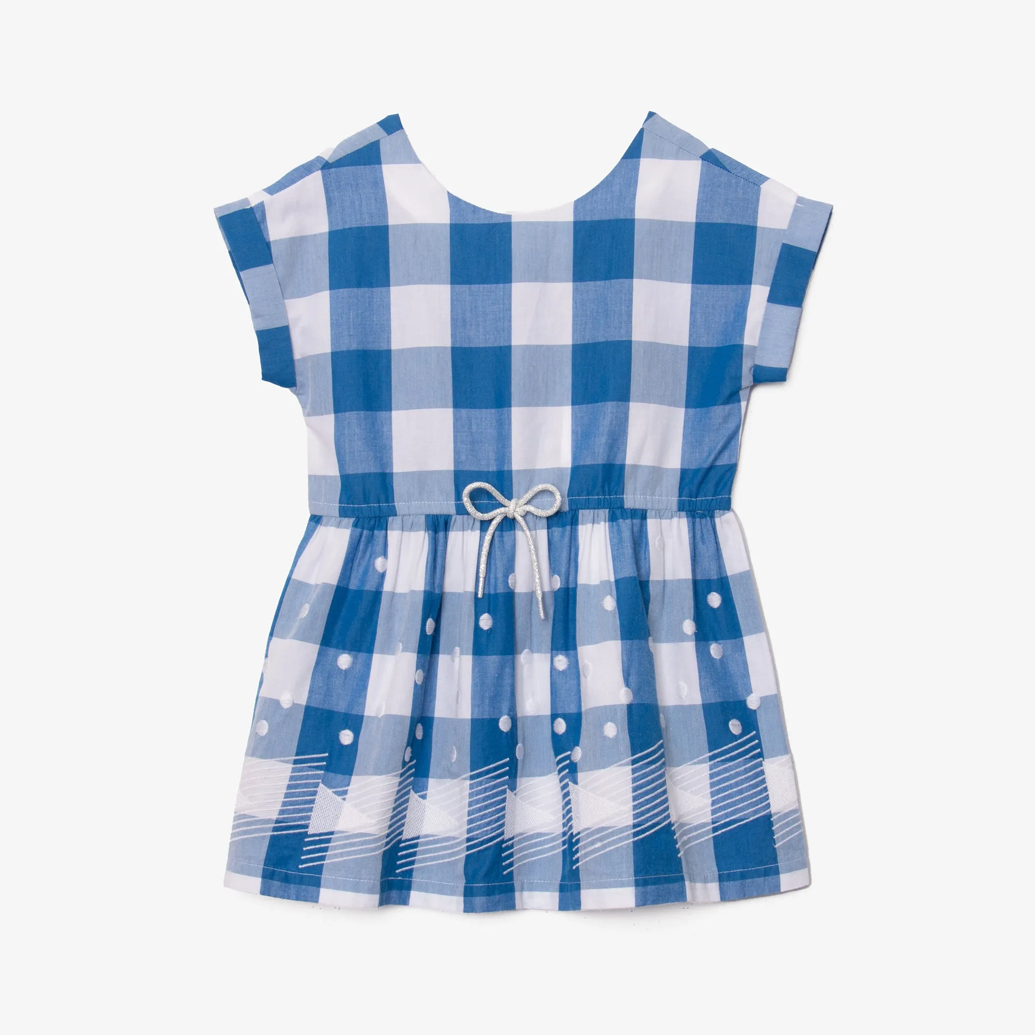 Girl maxi gingham dress