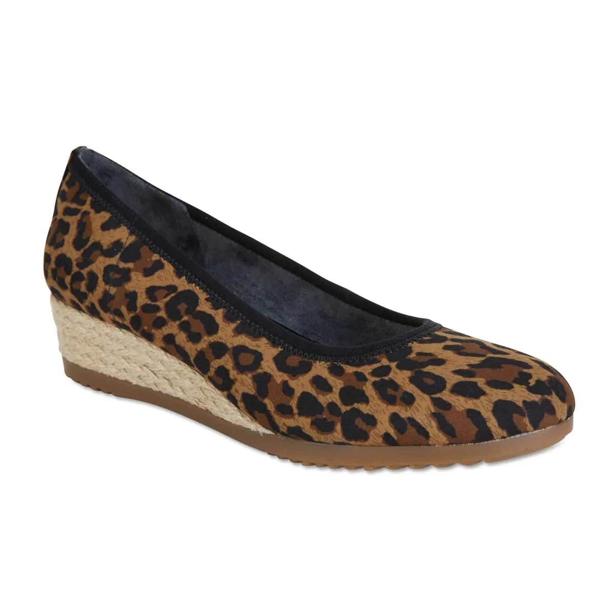 Inferno Espadrille in Animal Fabric