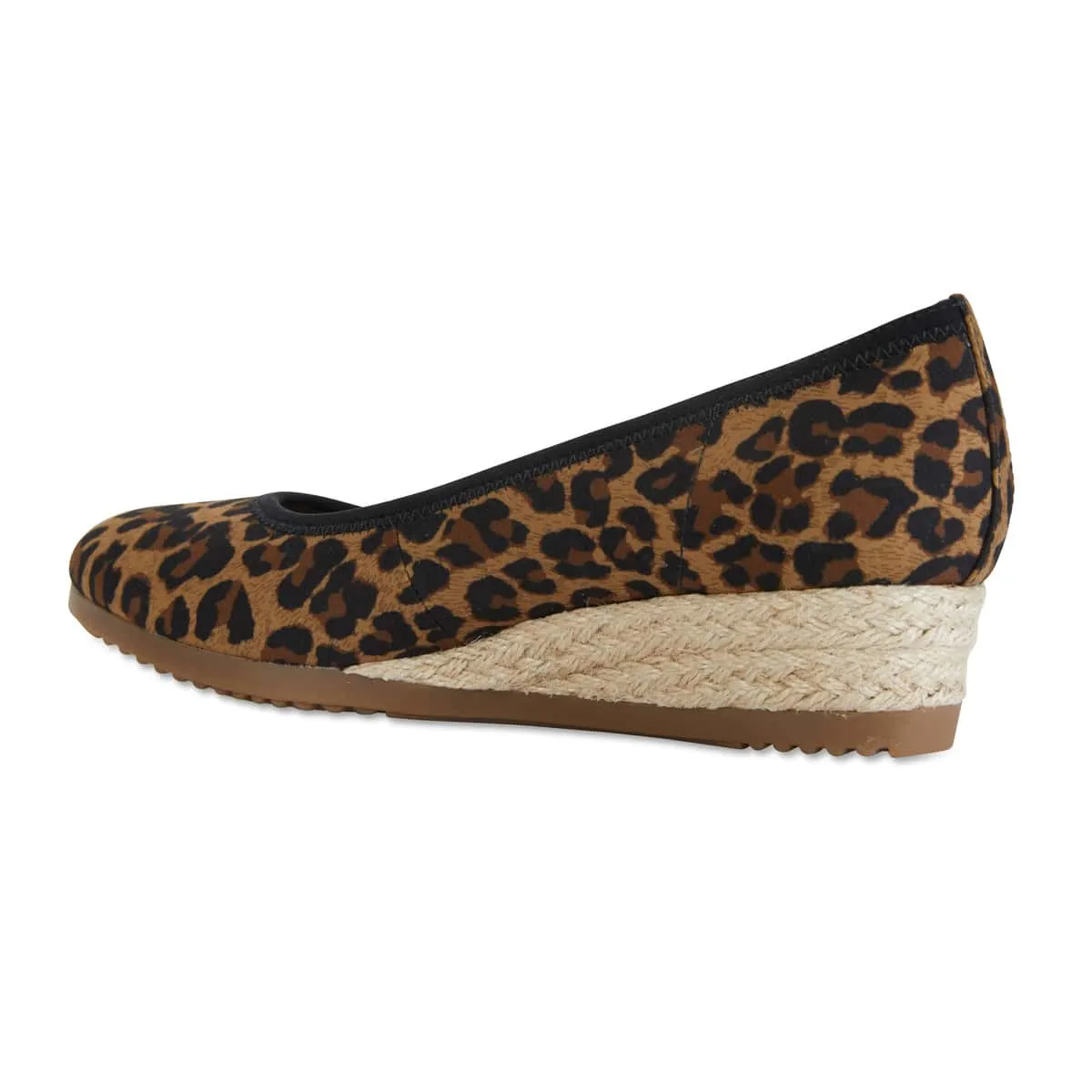 Inferno Espadrille in Animal Fabric