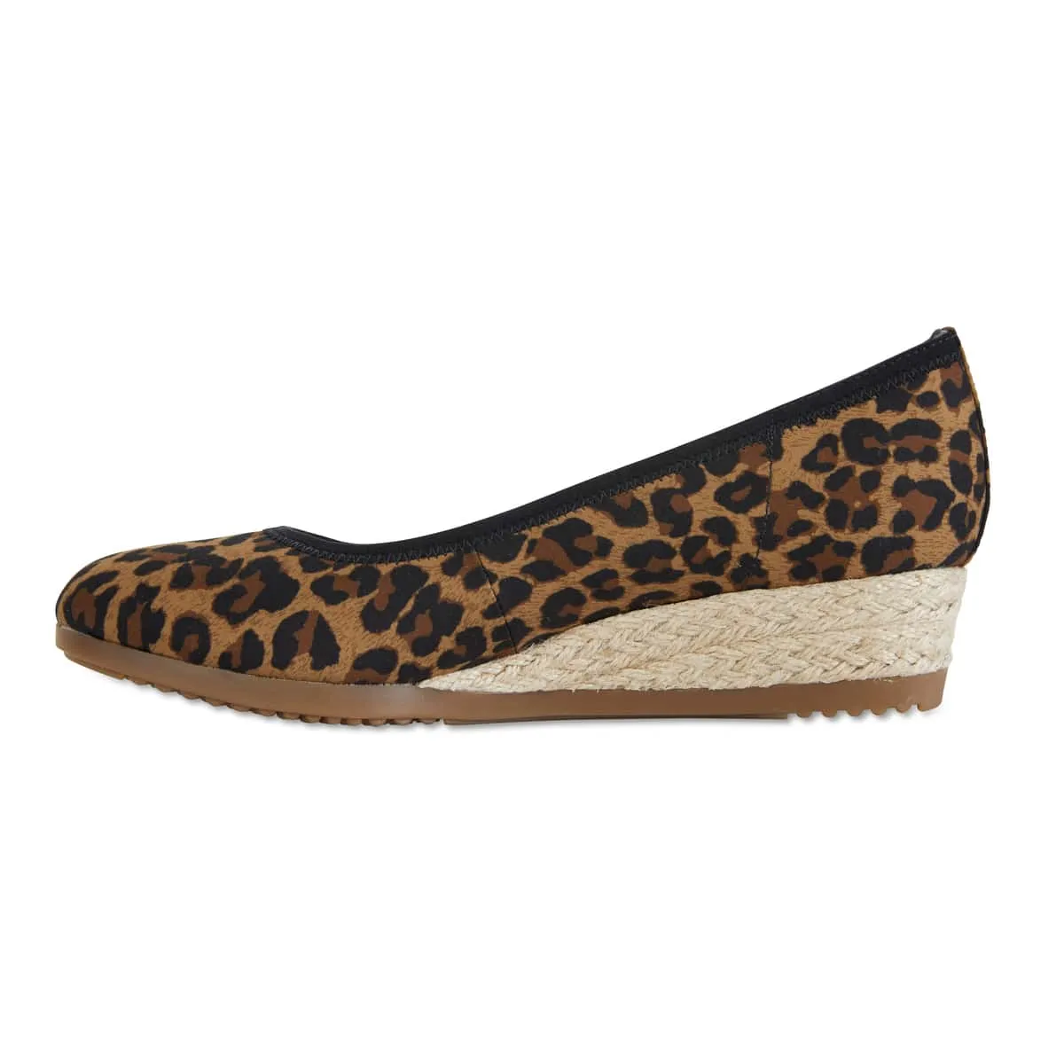 Inferno Espadrille in Animal Fabric