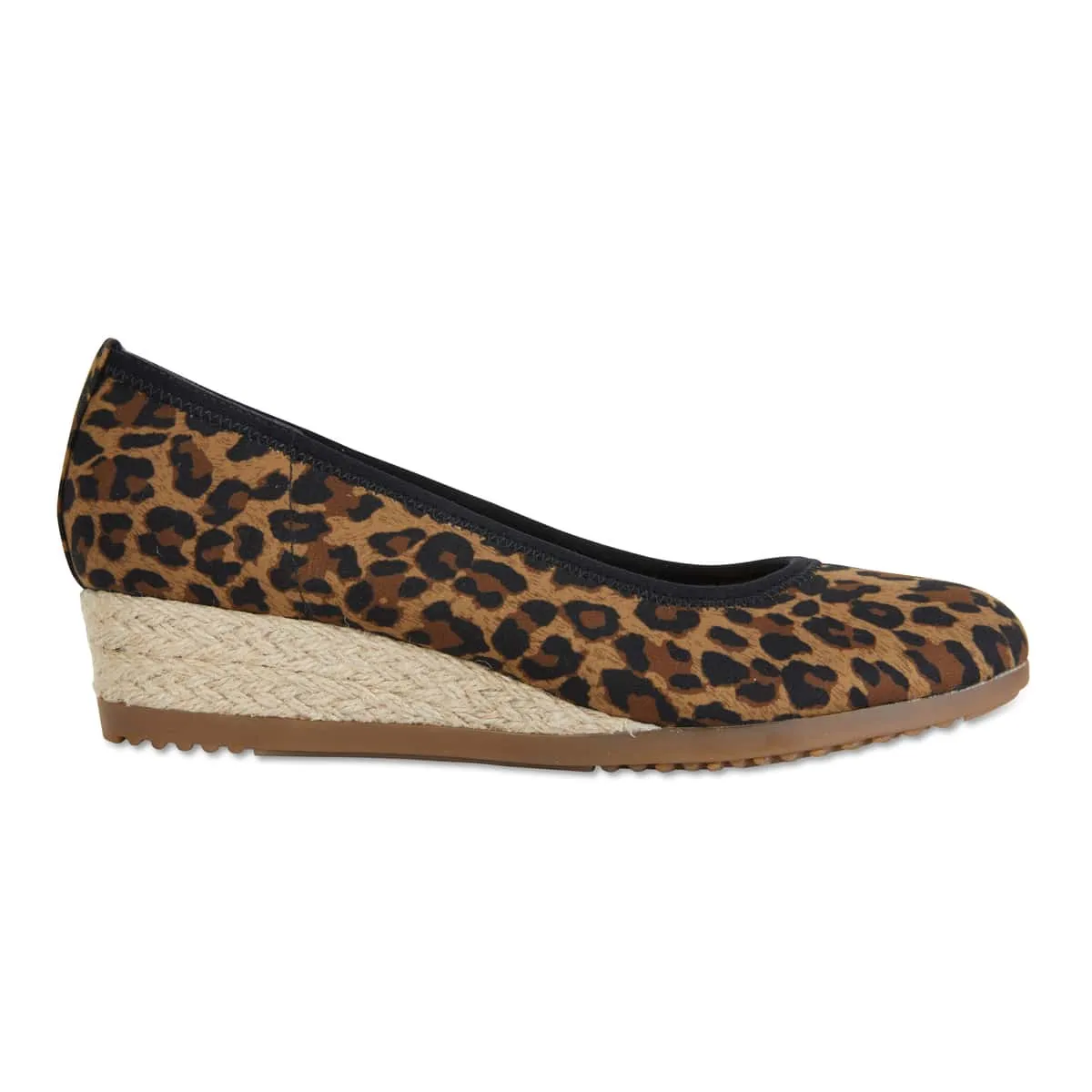 Inferno Espadrille in Animal Fabric