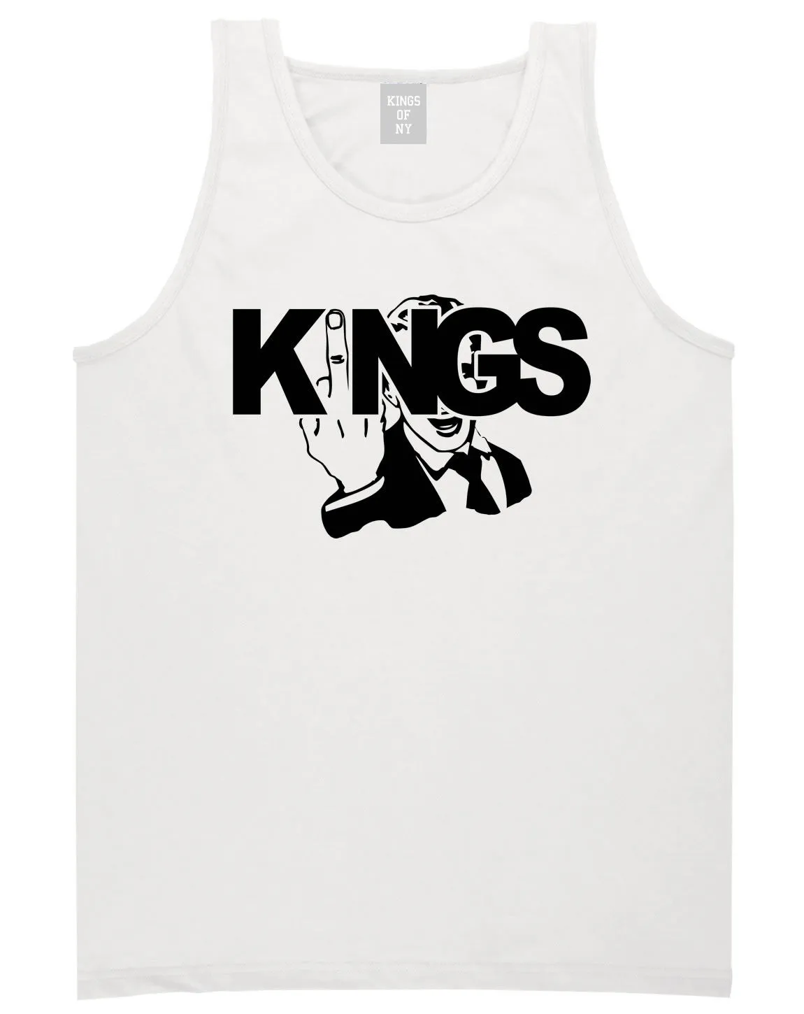 KINGS Fck You Middle Finger Tank Top