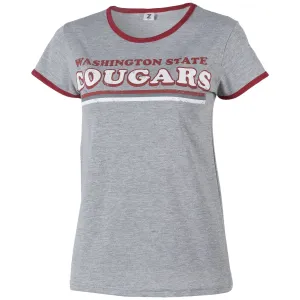 Ladies Washington State Cougars Grey Vintage Shirt