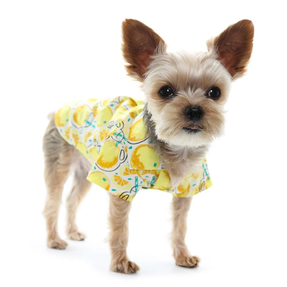 Lemonade Dog Shirt Yellow