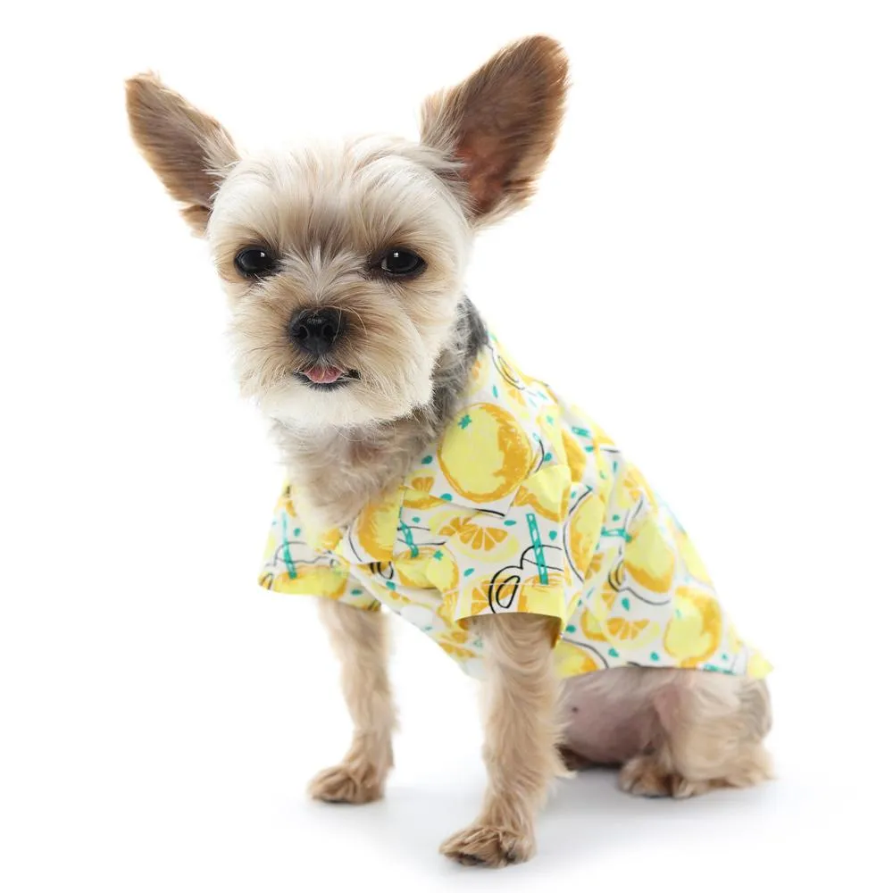 Lemonade Dog Shirt Yellow