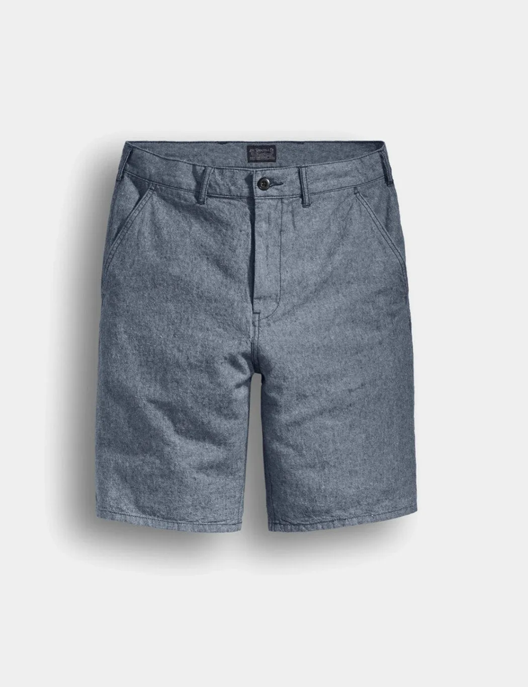 Levis Chino Shorts (Straight) - Light Blue Chambray