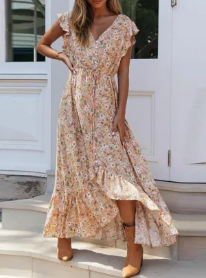 LONG DRESS BOHO SUMMER MAXI DRESSES