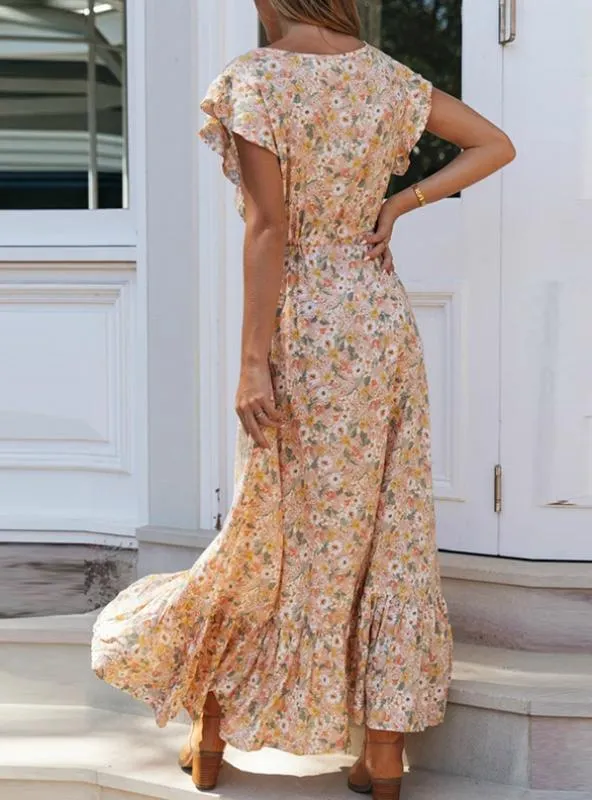 LONG DRESS BOHO SUMMER MAXI DRESSES