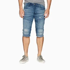 Men's Rocco Biker Denim Short