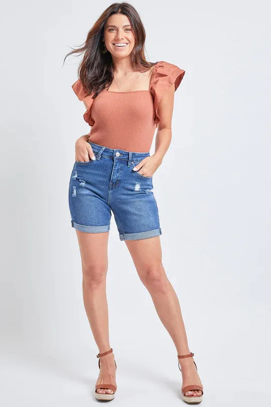 Missy Vintage High Rise Denim Shorts