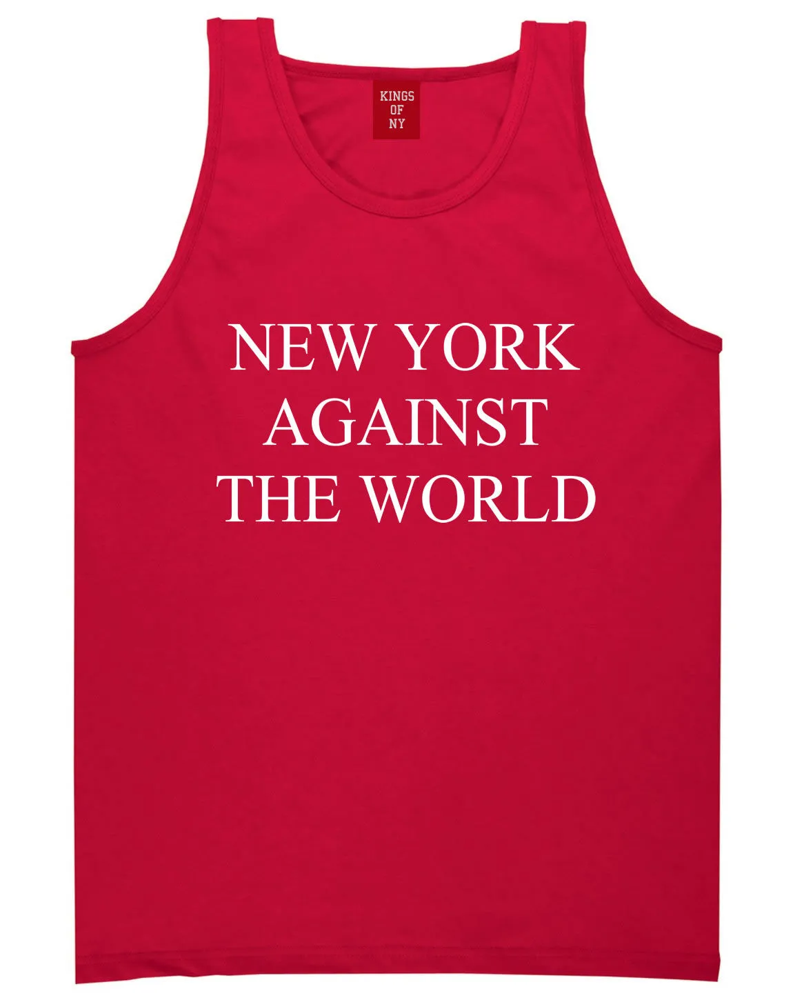 New York Against The World Tank Top