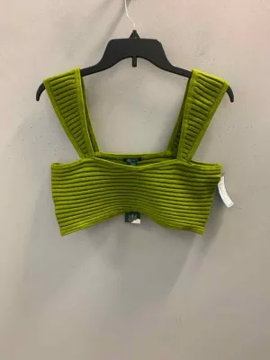 NWT WILD FABLE Tops Size L PEA GREEN CROP TOP TOP