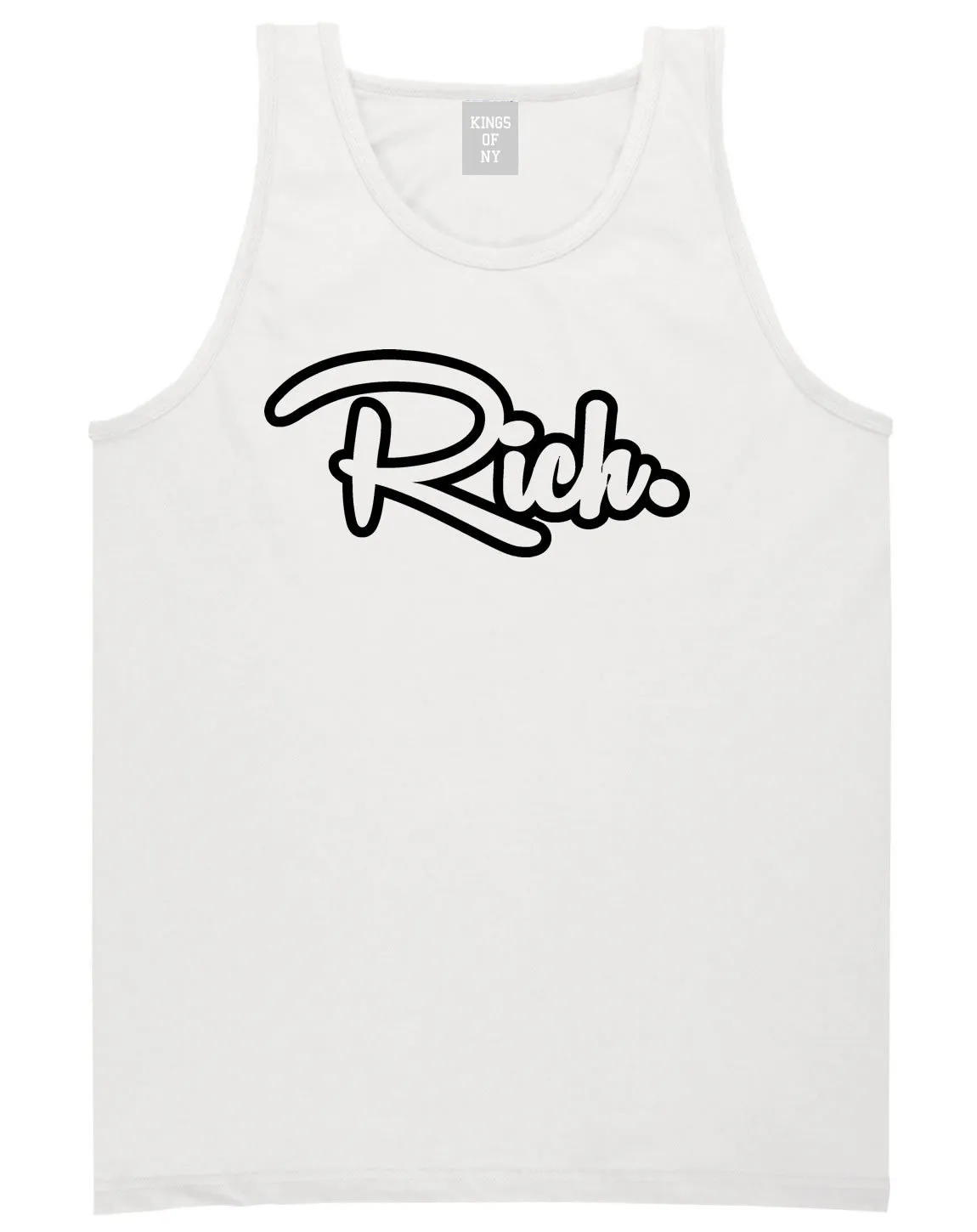 Rich Script Tank Top