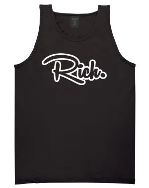 Rich Script Tank Top