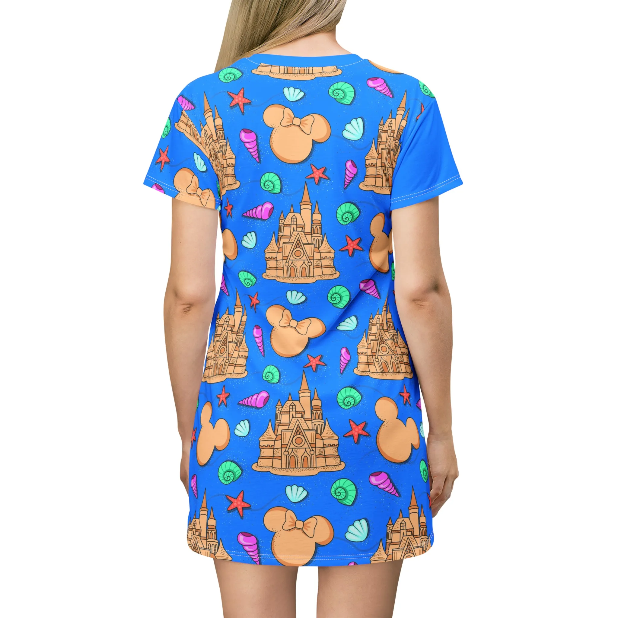 Sand Castles T-Shirt Dress