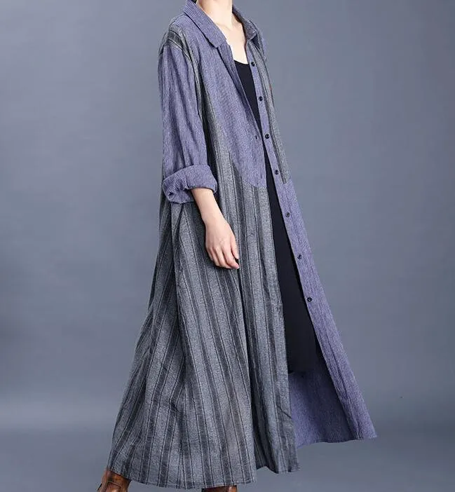 Shirt Dresses loose Linen Women  Dresses  LVSG200122