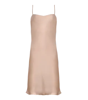 Silia Mini Silk Slip Dress