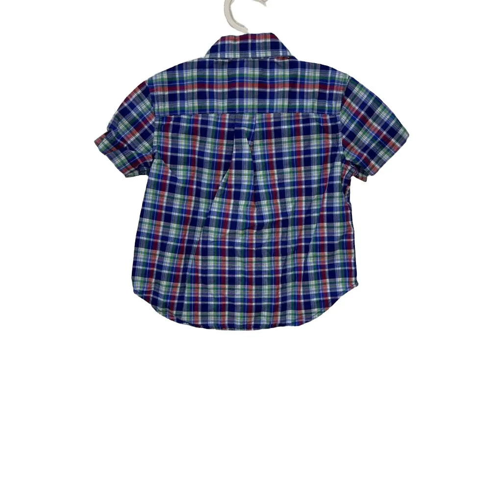 SS Button Down - Plaid