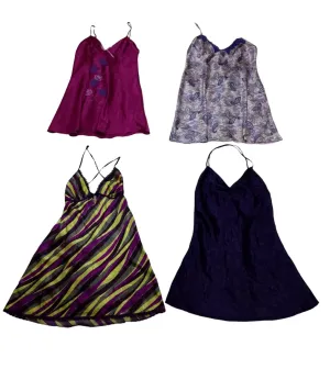 Y2K 24 Silk Slip Dresses - 24 pcs - 27/5/24